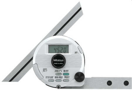 Mitutoyo 187-551 Digital Universal Protractor Blade Length: 150mm, Inch/Metric