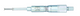 Mitutoyo  146-121 Groove Micrometer, Rotating Spindle 0-25mm, 6,35mm Flange