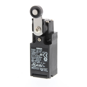 OMRON D4N-1122 | Limit switch, Roller lever (metal lever, resin roller), 1NC/1NO (snap-action), 1NC/1NO (snap-action), Pg13.5 (1-conduit)