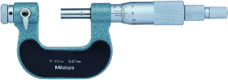 Mitutoyo  116-105 Universal Micrometer Interchangeable Avil/Spindle, 0-1"