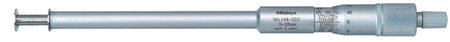 Mitutoyo  146-222 Groove Micrometer, Non-Rotating Spindle
0-25mm, 12.7mm Flange