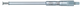 Mitutoyo  146-222 Groove Micrometer, Non-Rotating Spindle
0-25mm, 12.7mm Flange