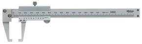 Mitutoyo 536-151 Neck Jaw Caliper 0 - 150 mm, Graduation 0.05 mm