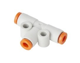SMC KQ2T12-00A | Union TEE Fitting | Tube-to Tube Adaptor | Series KQ2 | Tube Size 12mm