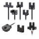 OMRON EE-SX673 | Photo micro sensor, slot type,  Close-mounting, L-ON/D-ON selectable, NPN, connector