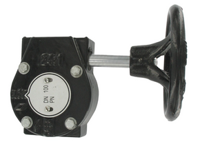 Dwyer Instruments MGO-1T | Gear operator | Works with 2", 2.5" & 3" size BFV Series butterfly valves | Min. output torque 1328 in-lbs. (150 N m) | Max. output torque 2930 in-lbs. (270 N m)