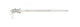 Mitutoyo 160-153 | Vernier Caliper | Series 160 | Nib Style Jaw | Graduation 0.02 mm | Accuracy ±0.05 mm | Range 0 to 600 mm | Weight 1400 g