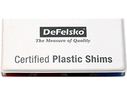 DeFelsko STDCS60 | CS60 Certified Plastic Shim | 1500 µm, ±2 µm - generaltechuae