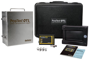 DeFelsko OTLKIT | PosiTest OTL Oven Temperature Logger Kit with Holder | 6 Channels, 90 min at 150 °C - generaltechuae