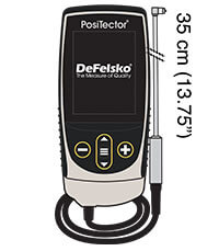 DeFelsko F90ES3 | PosiTector 6000 F90ES Coating Thickness Gauge, Advanced | 0–1150 µm, Advanced Body - generaltechuae