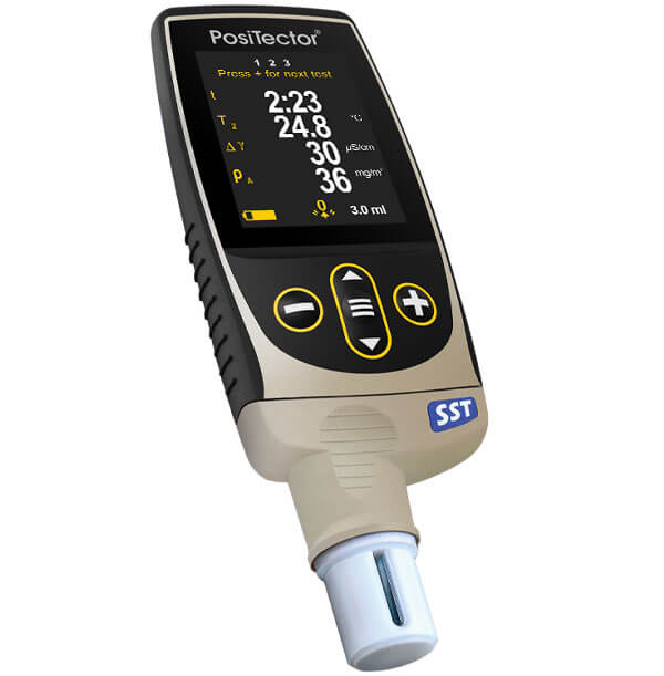 DeFelsko SST3 | PosiTector SST Soluble Salt Tester, Advanced | Bresle Method, 0 – 1,500 µS/cm - generaltechuae