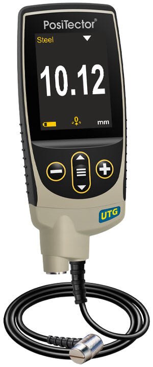 DeFelsko UTGC3 | PosiTector UTG C Ultrasonic Thickness Gauge, Advanced | Corrosion, Cabled, 1 – 125 mm - generaltechuae
