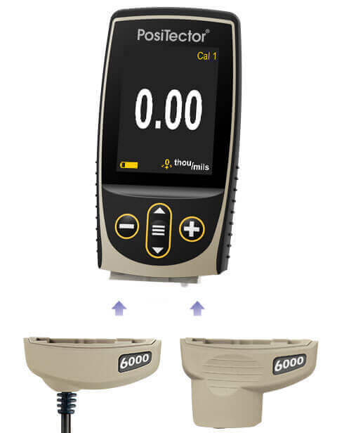 DeFelsko PRBFN | PosiTector 6000 FN Probe Only | Ferrous/Non-Ferrous, 0–1500 µm, Integral - generaltechuae (4)