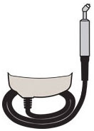 DeFelsko PRBF45S | PosiTector 6000 F45S Probe Only | Ferrous, 0–1150 µm, 45° Microprobe - generaltechuae