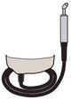 DeFelsko PRBF45S | PosiTector 6000 F45S Probe Only | Ferrous, 0–1150 µm, 45° Microprobe - generaltechuae