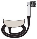 DeFelsko PRBFRS | PosiTector 6000 FRS Probe Only | Ferrous, 0–1500 µm, 90° Cabled - generaltechuae