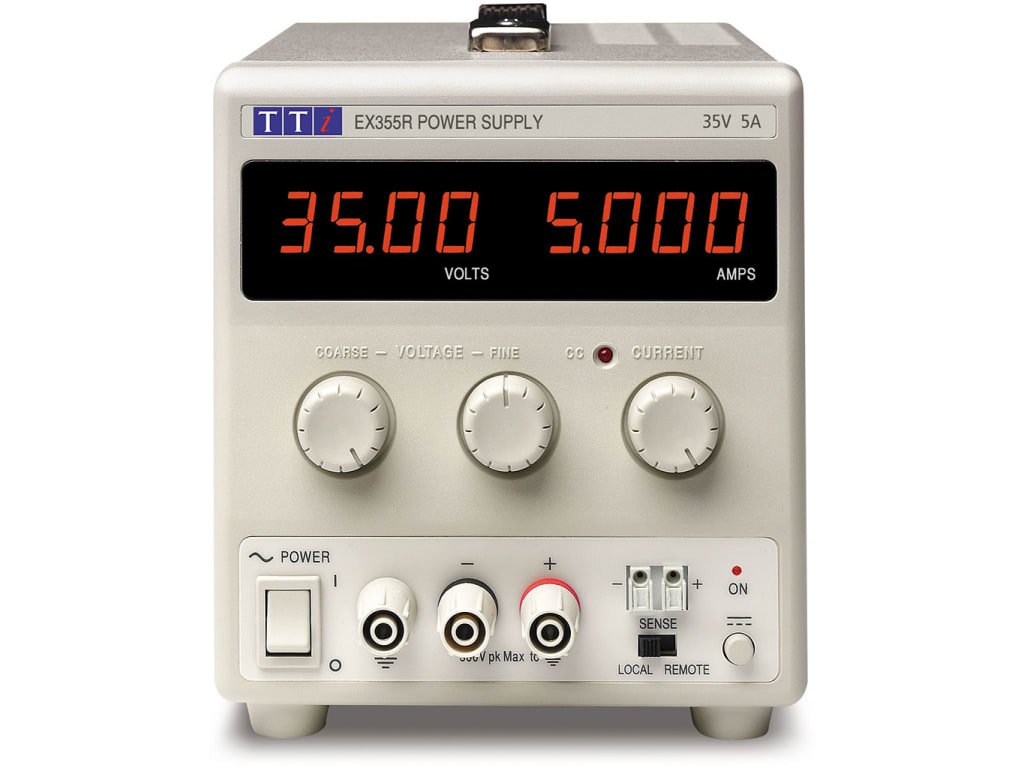 Aim TTi EX355R EX-R Series | DC Bench 175W Power Supply | Mixed-Mode Regulated Precision  35V/5A