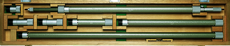 140-163 Mitutoyo Tubular Inside Micrometer with Extension 40-160"