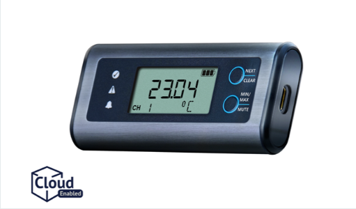 Lascar EasyLog  |  EL-SIE-1 Temperature data logger with display