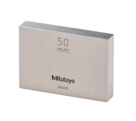 Mitutoyo 611632-131 | Gauge Block | Metric | Inspection Cert. BS | Grade 1 | Steel | Length 22mm