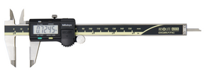 Mitutoyo 500-174-30 Digital ABS AOS Caliper, Carbide-tipped jaws for outside measurement, 0 - 150 mm (0 - 6")