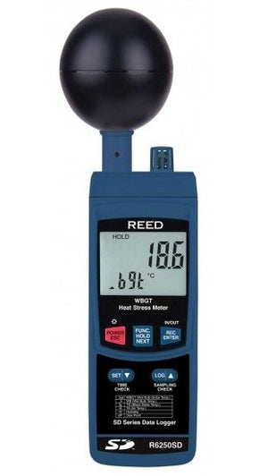 REED R6250SD Data Logging Heat Stress Meter