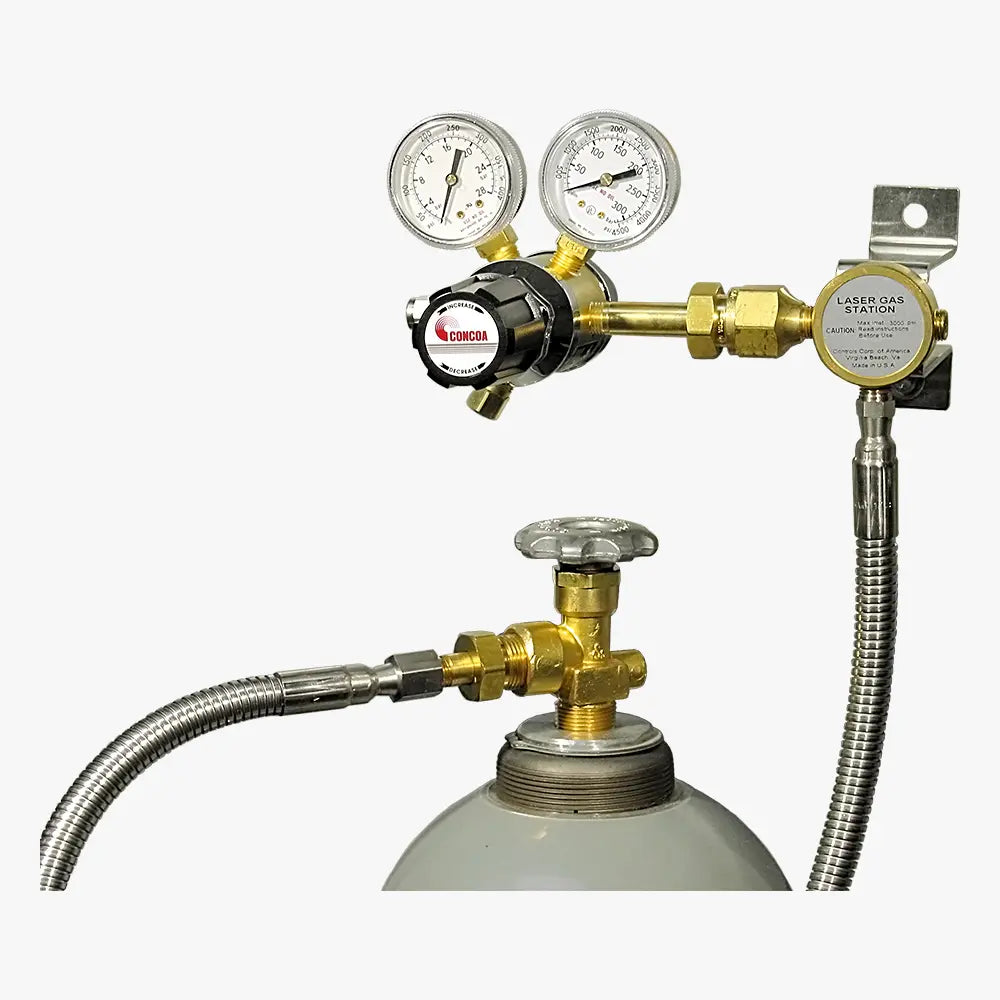 CONCOA 8307707-01-1 | 625 Series Laser Gas Station | No Regulator, 580 Connection, 72 in Hose