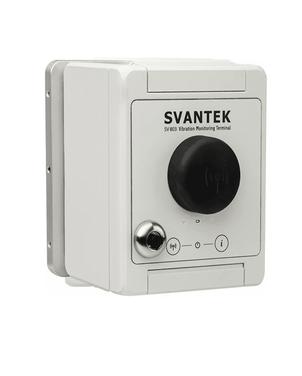 Wireless Vibration Monitor | Measurement Range 3 um/s RMS to 100 mm/s RMS (141 mm/s Peak)