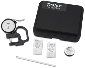 DeFelsko RTKITMIL | Testex Dial Thickness Gage Kit | Mils, Analog Micrometer Kit - generaltechuae