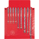 Masonry Drill Bit Set | Dia 5-16mm | Length 160-316mm | SDS, 9 Pack