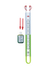 Dwyer Instruments 1221-12-W/M | U-tube manometer | Range 6-0-6" w.c.