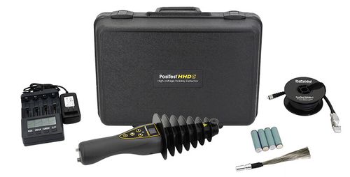 DeFelsko HHDCKIT | PosiTest HHD C Holiday Detector Kit | Continuous DC, 0.5–30 kV Wand - generaltechuae