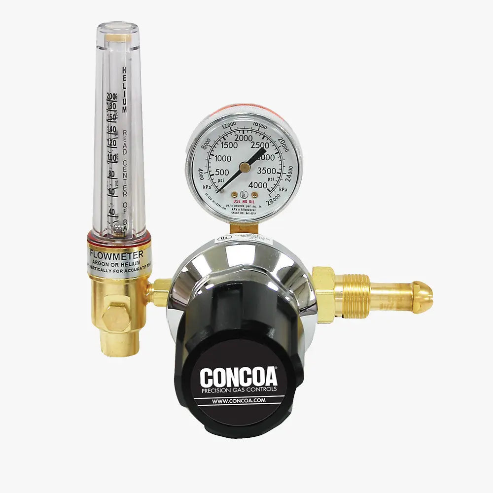 CONCOA 8066572-01-1 | 6500 Series Flowmeter Regulator | Argon/Helium, CGA 580, Tamper-proof, Liquid Cylinder