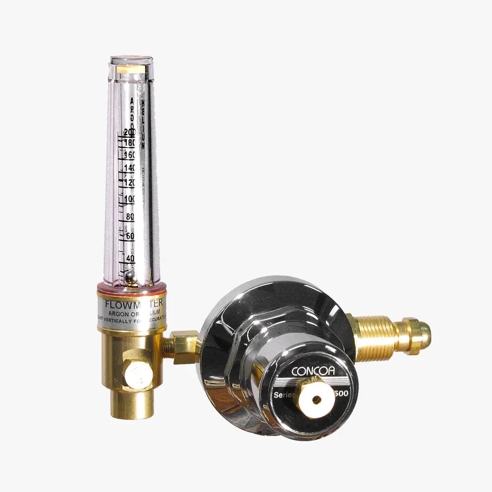 CONCOA 8066597-01-1 | 6590 Series Flowmeter Regulator | 30 PSIG Preset, Argon/Helium, Single Flowmeter