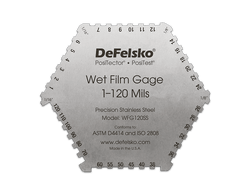 DeFelsko WFG3000SS | Stainless 6-Sided Wet Film Thickness Gage | 25–3,000 µm - generaltechuae