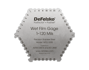 DeFelsko WFG3000SS | Stainless 6-Sided Wet Film Thickness Gage | 25–3,000 µm - generaltechuae
