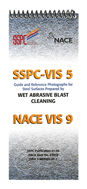 DeFelsko VIS5 | SSPC VIS 5 / NACE VIS 9 Visual Reference Standard | Wet Abrasive Blast Cleaning - generaltechuae