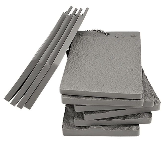 DeFelsko CSP | ICRI Concrete Surface Profile Chips | Set of 10, CSP 1 to 10 - generaltechuae (2)