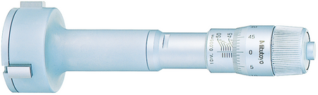 Mitutoyo 368-766 3-Holtest (Type II) Three-Point Bore Micrometer Economy Type, Range 20 - 25 mm, Graduation 0.005 mm