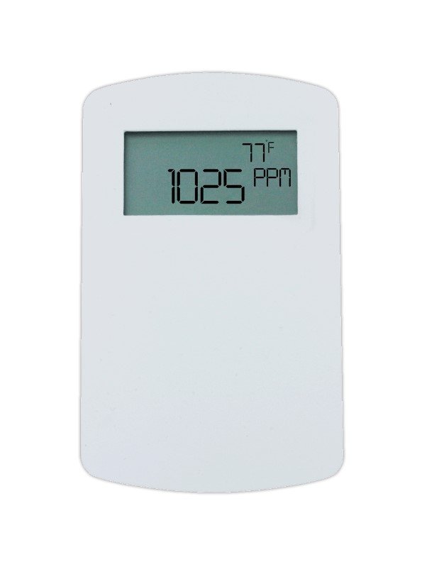 Dwyer Instruments CDT-2N44-LCD | Carbon Dioxide/Temperature | Wall Mount | Universal current/voltage output | North American Housing | LCD Display