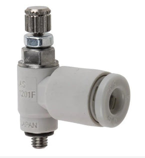 SMC AS1201F-M3-04 | Flow Contoller | Series AS | Port Size M3 x 0.5 | Tube Size 4mm