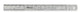 Mitutoyo 182-307 | Steel Rule | Semi-Flexible Rule | Series 182 | Inch or Metric | Accuracy ±0.008 inch or ±0.15 mm | Width 0.625 inch | Range 0 to 20 inch