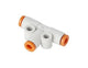 SMC KQ2T10-00A | Union TEE Fitting | Tube-to Tube Adaptor | Series KQ2 | Tube Size 10mm