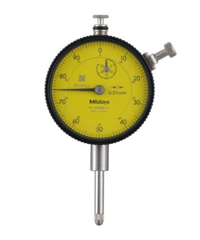 Mitutoyo 2056AB-01 | Dial Gauge | Flat Back | ANSI/AGD Type | Graduation 0.01 mm | Range 25 mm