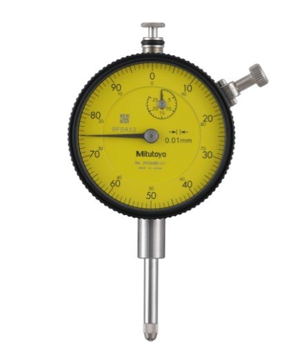 Mitutoyo 2056AB-01 | Dial Gauge | Flat Back | ANSI/AGD Type | Graduation 0.01 mm | Range 25 mm