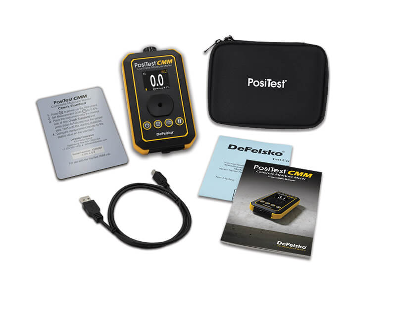 DeFelsko CMM | PosiTest CMM Concrete Moisture Meter Kit | 0–6% Moisture, ASTM F2659 - generaltechuae (2)