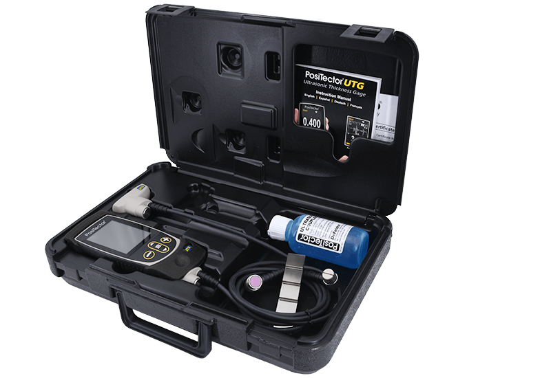 DeFelsko KITUT1M | Ultrasonic Inspection Kit, UTG C + UTG M | Standard Body, Metric Step Block - generaltechuae (2)