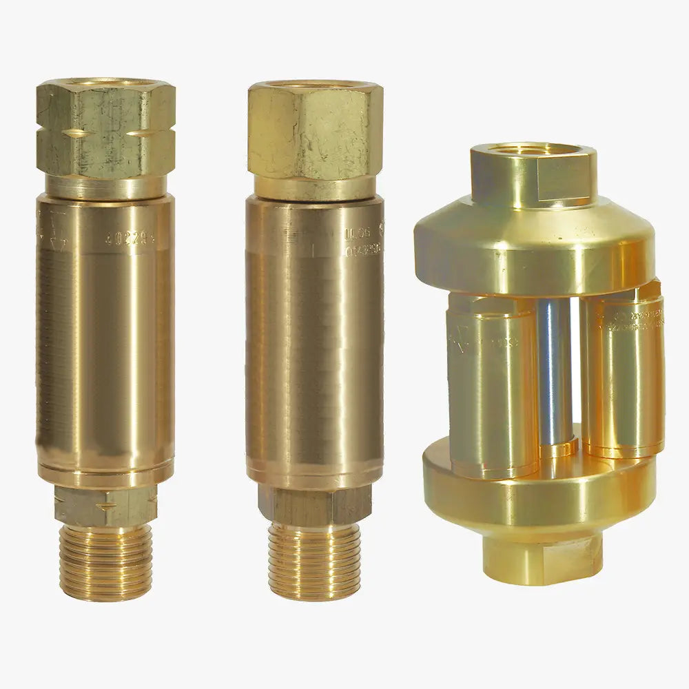 CONCOA 8017014 | Industrial Flashback Arrestor | Oxygen, Regulator Mount, High Flow, Stainless Steel