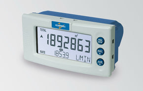 FLUIDWELL D014 DIN Panel mount - Flow rate Indicator / Totalizer | with pulse signal output | Ambient temperature -40°C up to +80°C (-40°F up to 176°F).