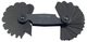 Mitutoyo 186-101 Radius Gauge 1/32-1/4", 15 pairs